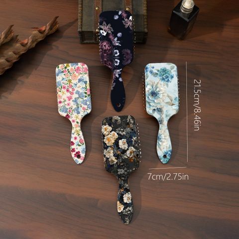  [ORDER] Combo 10 chiếc Lược chải tóc, lược massage chủ đề floral PK250005 