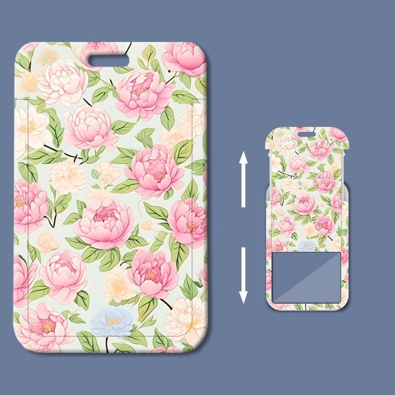  [GIAO HÀNG 7-24 NGÀY] COMBO 20 Thẻ đeo, móc khóa gắn hình 11x7cm, họa tiết hoạt hình đáng yêu, mang theo đi học đi làm tiện lợi PK1195 