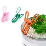  COMBO 100 Kẹp quần áo thép không gỉ đa năng nhiều màu kích thước 5.5CM PK1296 [ORDER] 