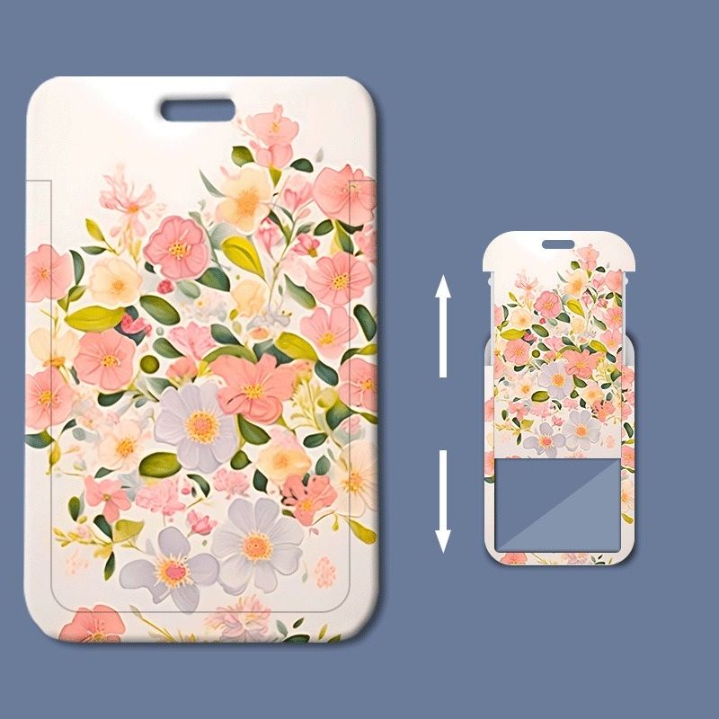  [GIAO HÀNG 7-24 NGÀY] COMBO 20 Thẻ đeo, móc khóa gắn hình 11x7cm, họa tiết hoạt hình đáng yêu, mang theo đi học đi làm tiện lợi PK1195 