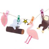  COMBO 100 Kẹp quần áo thép không gỉ đa năng nhiều màu kích thước 5.5CM PK1296 [ORDER] 