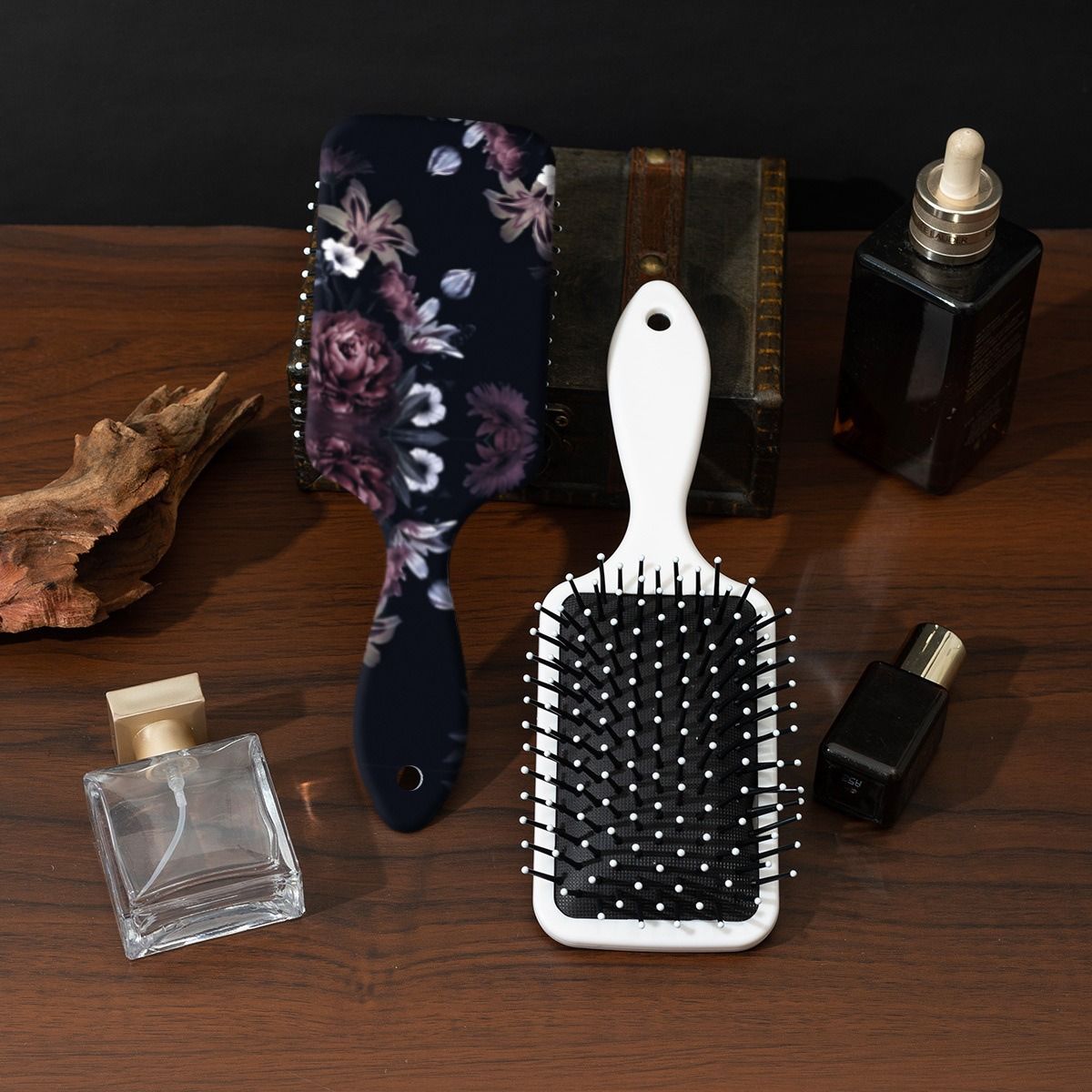  [ORDER] Combo 10 chiếc Lược chải tóc, lược massage chủ đề floral PK250005 