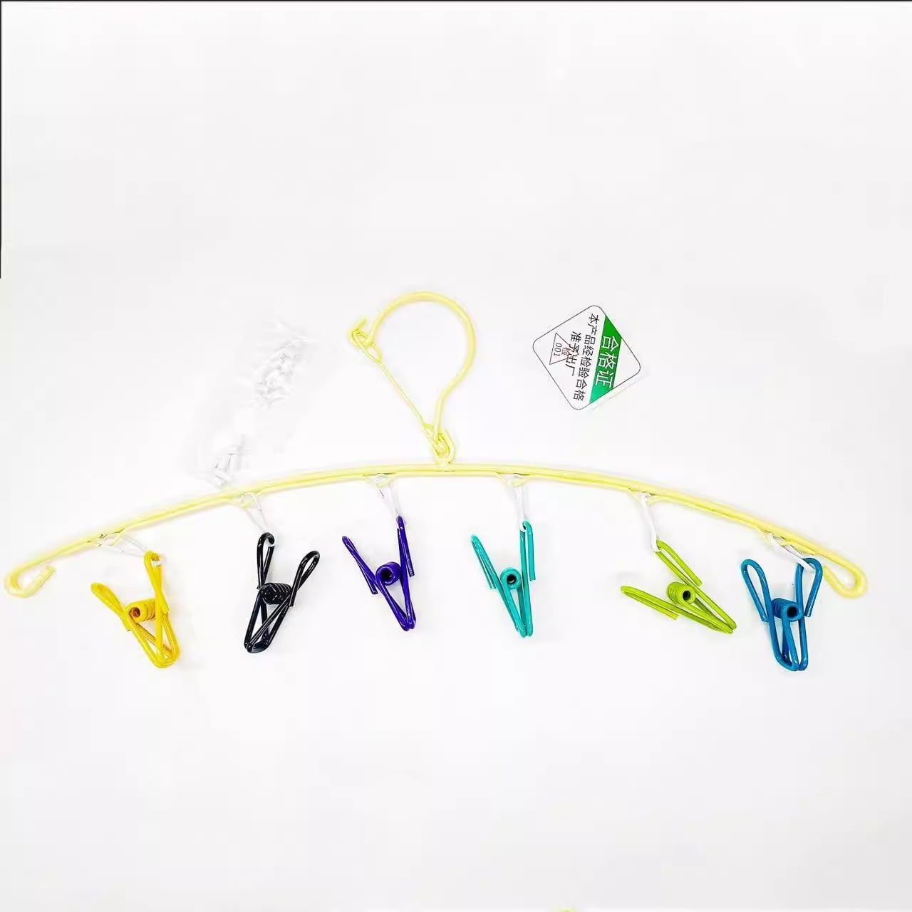  COMBO 100 Kẹp quần áo thép không gỉ đa năng nhiều màu kích thước 5.5CM PK1296 [ORDER] 