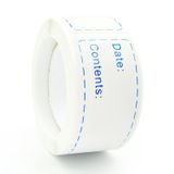  [GIAO HÀNG 7-24 NGÀY] COMBO 50 miếng Nhãn dán hộp sticker Kích thước 2.5 X 7.5 CM giấy C bóng họa tiết vintage dùng để trang trí, niêm phong Q1703 