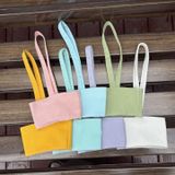  [GIAO HÀNG 7-25 NGÀY]  COMBO 20 Cup Holder vải bọc ly cốc vải canvas đựng ly giữ nhiệt, bình nước có quai xách nhiều họa tiết ngộ nghĩnh PK1324 