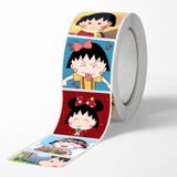  [GIAO HÀNG 7-25 NGÀY] COMBO 50 Cuộn 500 Sticker 2.5CM hình vuông Thank you dán niêm phong túi giấy, hộp bánh handmade, tem dán thiệp, hộp quà tặng Q1693 