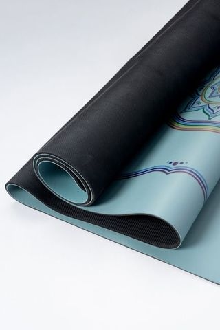  Thảm tập Yoga PVC in hình thể thao LIVEUP - Màu xanh dương (173cm) - Q25-0009 