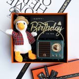  [ORDER]Quà sinh tặng bạn thân, bạn gái, bạn trai. Hộp quà loa Bluetooth retro cao cấp, sang trọng PK250021 