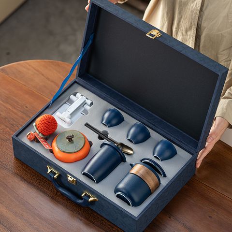  (ORDER ) Bộ Quà Tặng Doanh Nghiệp Pha Trà – Sang Trọng & Ý Nghĩa PK250058 