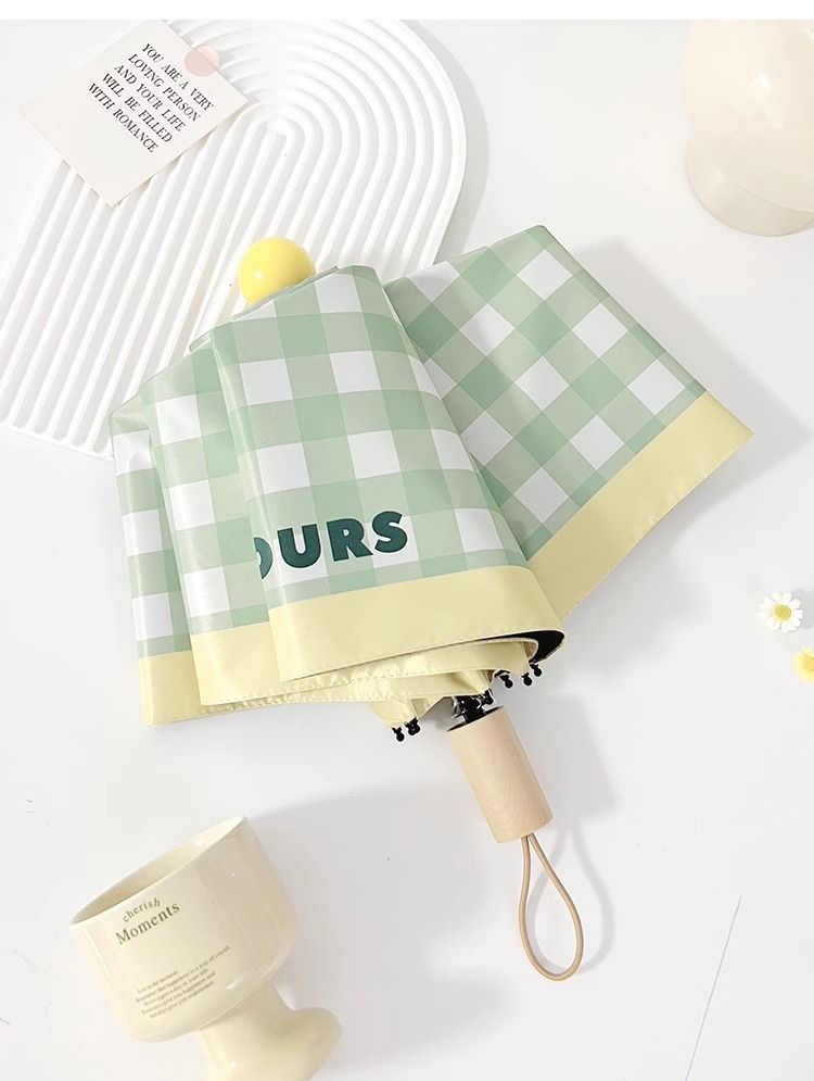  (ORDER) Ô gấp 5 khúc chống nắng mưa 2 trong 1, Có thể in logo PK250020 