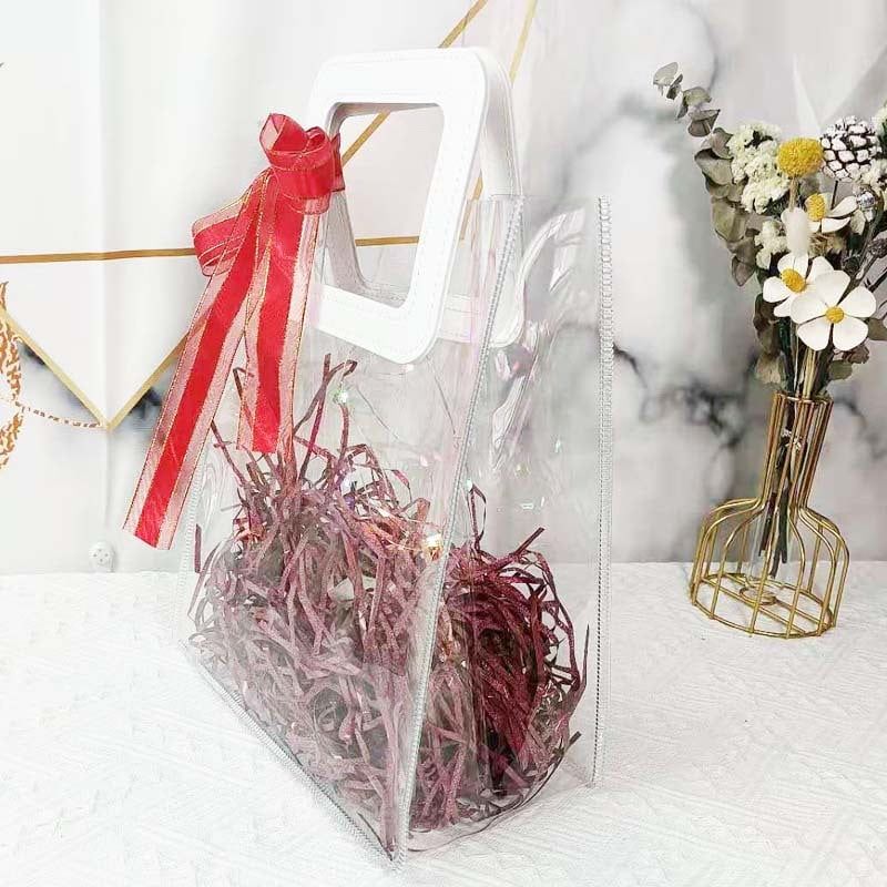  Classy Túi quà tặng, túi quai xách nhựa trong suốt nhiều kích cỡ Q25-0001 