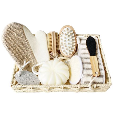  Bộ quà tặng tắm 9 món dưỡng sinh cao cấp – Set ngoại thương sang trọng  PK250038 