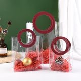  Classy Túi quà tặng, túi quai xách nhựa trong suốt nhiều kích cỡ Q25-0001 