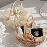  (ORDER)Giỏ quà xách tay nàng thơ kèm voan xinh xắn PK250018 