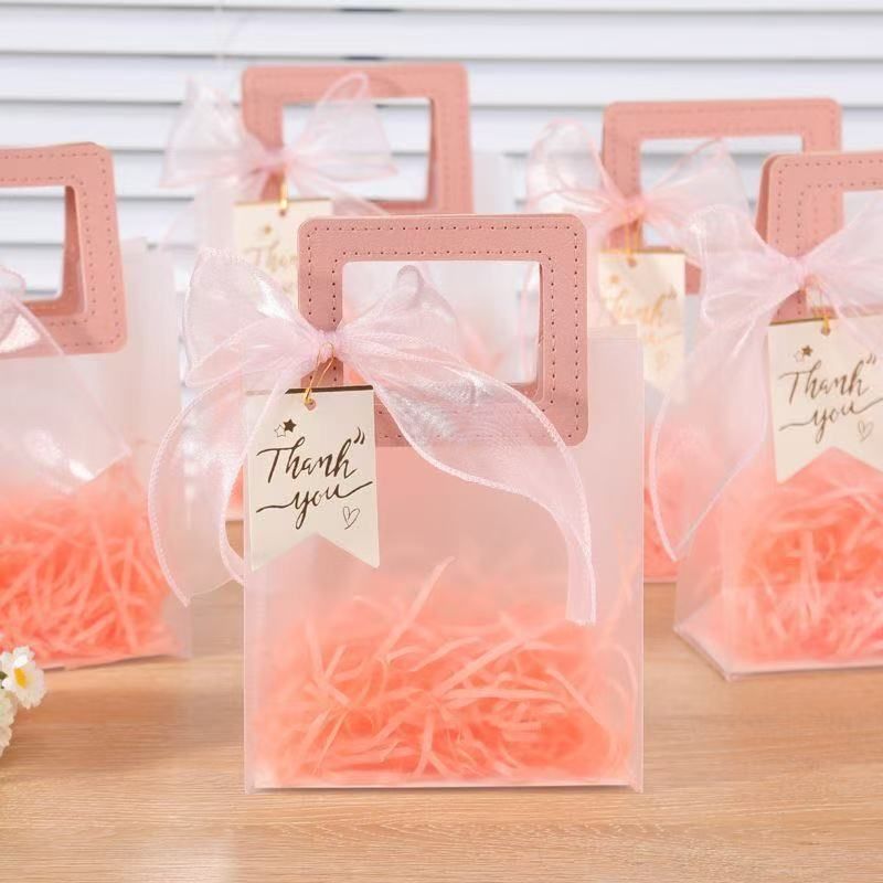  Classy Túi quà tặng, túi quai xách nhựa trong suốt nhiều kích cỡ Q25-0001 