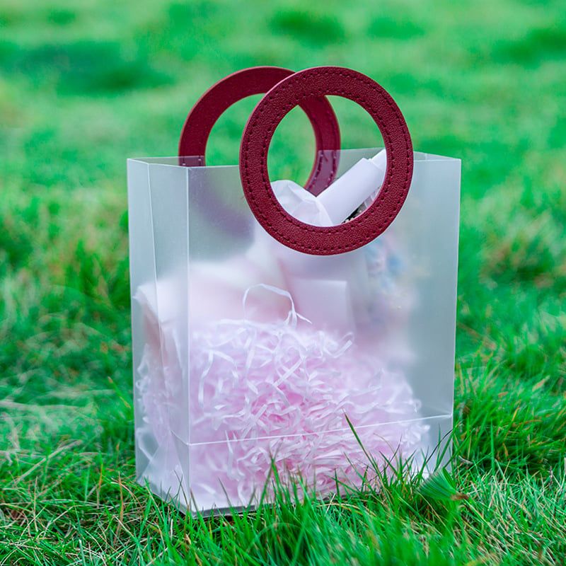  Classy Túi quà tặng, túi quai xách nhựa trong suốt nhiều kích cỡ Q25-0001 