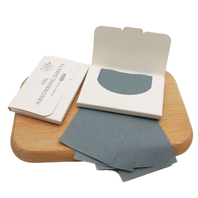  10 TỆP giấy thấm dầu (100 tờ mỗi tệp) chiết xuất từ ​​hạt lanh dành cho bạn gái Giấy thấm dầu cho da mặt PK954 (ORDER) 