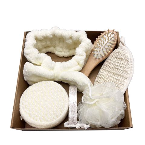  [ORDER] ️Bộ quà tặng tắm 6 món cao cấp – Tiện ích & sang trọng  PK250040 