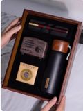  [ORDER] Hộp quà doanh nghiệp – Phong cách tối giản, retro sang trọng PK250010 