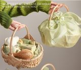  (ORDER)Giỏ quà xách tay nàng thơ kèm voan xinh xắn PK250018 