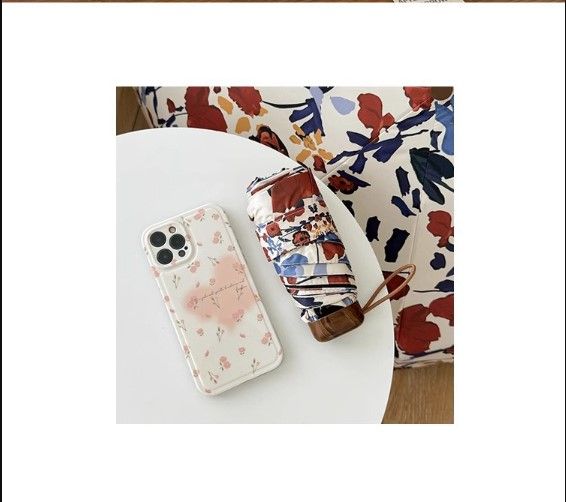  (ORDER) Ô gấp 5 khúc chống nắng mưa 2 trong 1, Có thể in logo PK250020 