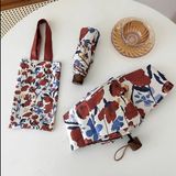  (ORDER) Ô gấp 5 khúc chống nắng mưa 2 trong 1, Có thể in logo PK250020 