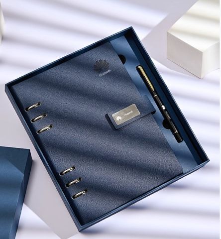  Sổ tay A5 cao cấp – Bộ quà tặng văn phòng sang trọng PK250025 [HÀNG ORDER 5-7 NGÀY | ÁP DỤNG ĐƠN TỪ 2 TRIỆU | CÓ THỂ IN LOGO] 