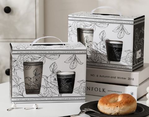  [ORDER]Bộ Cốc Gốm Sứ Đôi – Phong Cách Nhỏ Thanh Lịch  PK250056 