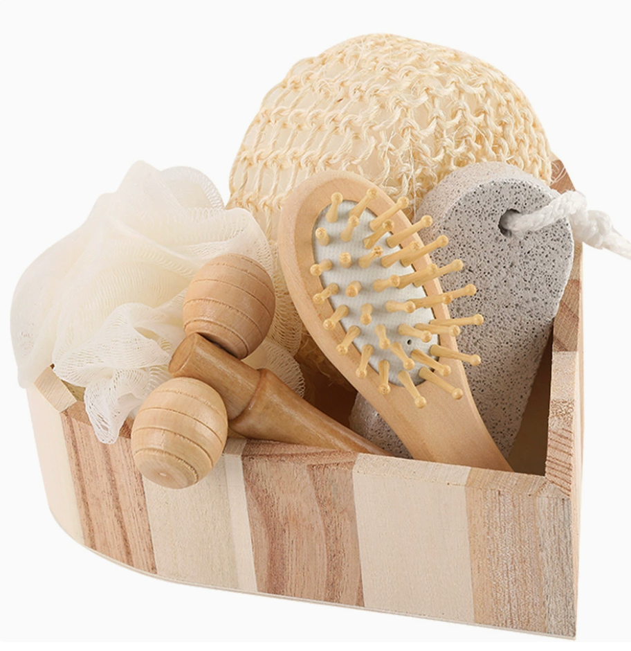  Bộ Quà Tặng Tắm Hình Trái Tim Cao Cấp - Găng Tay, Bông Tắm, Khăn Tắm - Quà Tặng Lễ Hội, Doanh Nghiệp [GIAO HÀNG 2-10 NGÀY | SỈ TỪ 2 TRIỆU | CÓ THỂ IN LOGO] 