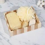  Bộ Quà Tặng Tắm Hình Trái Tim Cao Cấp - Găng Tay, Bông Tắm, Khăn Tắm - Quà Tặng Lễ Hội, Doanh Nghiệp [GIAO HÀNG 2-10 NGÀY | SỈ TỪ 2 TRIỆU | CÓ THỂ IN LOGO] 