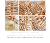  (ORDER)Giỏ quà xách tay nàng thơ kèm voan xinh xắn PK250018 