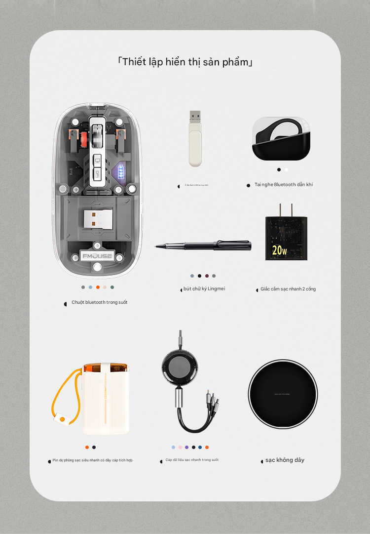  [ORDER]Bộ Quà Tặng Công Nghệ Cao Cấp – Business Gift Set PK250026 