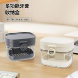  Hộp Niềng Răng Hai Lớp Trong Suốt Đựng Và Vệ Sinh Niềng Răng [GIAO HÀNG 2-10 NGÀY | SỈ TỪ 2 TRIỆU | CÓ THỂ IN LOGO] 