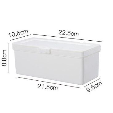  Hộp Đựng Khẩu Trang Dung Tích Lớn Nắp Lật Chống Bụi [GIAO HÀNG 2-10 NGÀY | SỈ TỪ 2 TRIỆU | CÓ THỂ IN LOGO] 