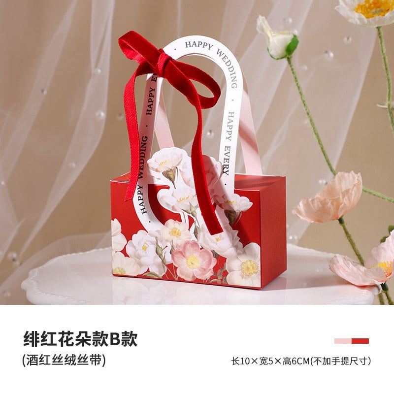  Hộp kẹo cưới sáng tạo mới phong cách châu âu cao cấp bao bì hộp quà 