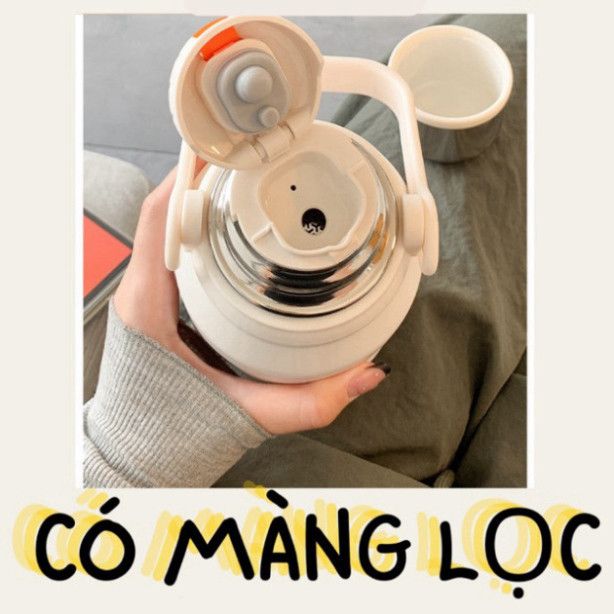  Bình inox cao cấp mới PK1847, 1200ml – Giữ lạnh hoàn hảo và bền bỉ! 