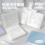 Sổ Tay Bìa Da Mềm Màu Pastel - Sổ Ghi Chép Hình Vuông Dòng Planwith CUBE, Văn Phòng Phẩm Cho Học Sinh [GIAO HÀNG 2-10 NGÀY | SỈ TỪ 2 TRIỆU | CÓ THỂ IN LOGO] 