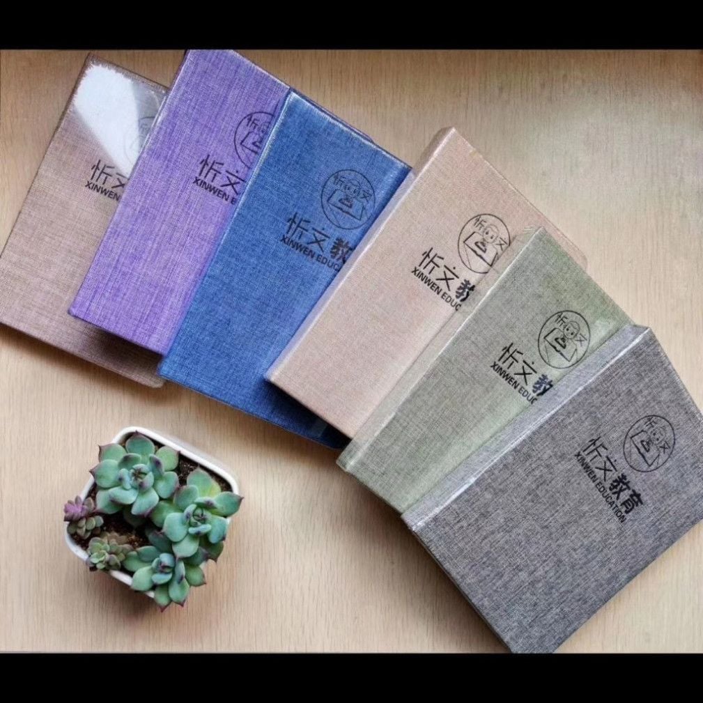  Sổ tay mini vải trơn đột phá (bộ 3) cho sinh viên [GIAO HÀNG 2-10 NGÀY | SỈ TỪ 2 TRIỆU | CÓ THỂ IN LOGO] 