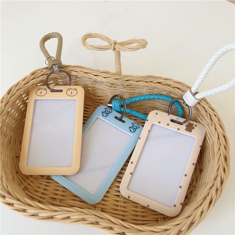  Bộ 5 Thẻ Kem Gấu Trái Tim Dễ Thương - Đặt Hàng Trước, Tự Thiết Kế Instagram! 