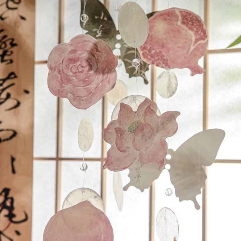  Bộ Combo 10 Thẻ N Miếng Dán Ông Giấy Phong Cách Trung Quốc - Series Mùa Xuân Floating Life 