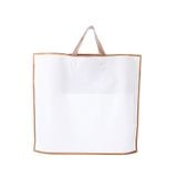  Túi Nhựa Tote Trong Suốt Mờ Tùy Chỉnh Logo Cho Shop Quần Áo Trẻ Em Phụ Nữ 