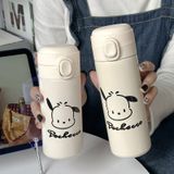  Cốc giữ nhiệt mẫu mới nắp bật cốc nước hình hạt đậu thiết kế đơn giản cho nam và nữ 