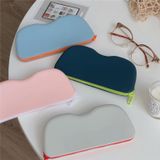  Bộ 2 Hộp Đựng Kính Silicon Chống Ma Sát, Chống Bụi - Hộp Kính Râm Màu Xanh, Xám, Hồng [GIAO HÀNG 2-10 NGÀY | SỈ TỪ 2 TRIỆU | CÓ THỂ IN LOGO] 