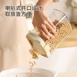  Hộp Bảo Quản Ngũ Cốc Bằng Nhựa Kín Khí - Hộp Đựng Thực Phẩm Gia Đình Dạng Vuông, Có Thể Mở Rộng, Nhiều Dung Tích [GIAO HÀNG 2-10 NGÀY | SỈ TỪ 2 TRIỆU | CÓ THỂ IN LOGO] 