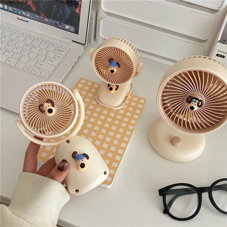  Quạt Mini USB Sạc Điện Cầm Tay - Giải nhiệt lý tưởng cho sinh viên và văn phòng! 