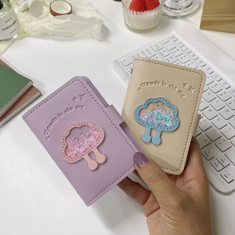  Ví Thẻ Nhiều Ngăn Phong Cách Nhật Bản Dành Cho Nữ - Nhỏ Gọn, Siêu Mỏng (Đặt trước) 