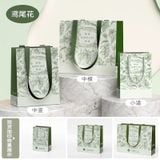  Túi xách bao bì mờ phim hoạt hình trẻ em quần áo cửa hàng quần áo phong cách mới 