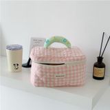  Túi Đựng Mỹ Phẩm Kẻ Sọc Hàn Quốc - Set 2 Chiếc Xách Tay Phong Cách Instagram 