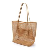  Túi Lưới Nylon Gấp Gọn Đi Biển - Túi Xách Tay, Túi Đeo Chéo Mùa Hè Dành Cho Nữ, Phụ Kiện Du Lịch Ngoài Trời [GIAO HÀNG 2-10 NGÀY | SỈ TỪ 2 TRIỆU | CÓ THỂ IN LOGO] 