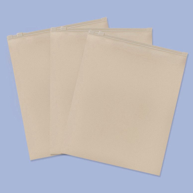  ```(Giao 7-15 ngày) Bộ 50 Túi Dây Kéo Nhựa CPE Mờ Màu Mơ - Túi Chống Nước, Bảo Vệ Đóng Gói``` 